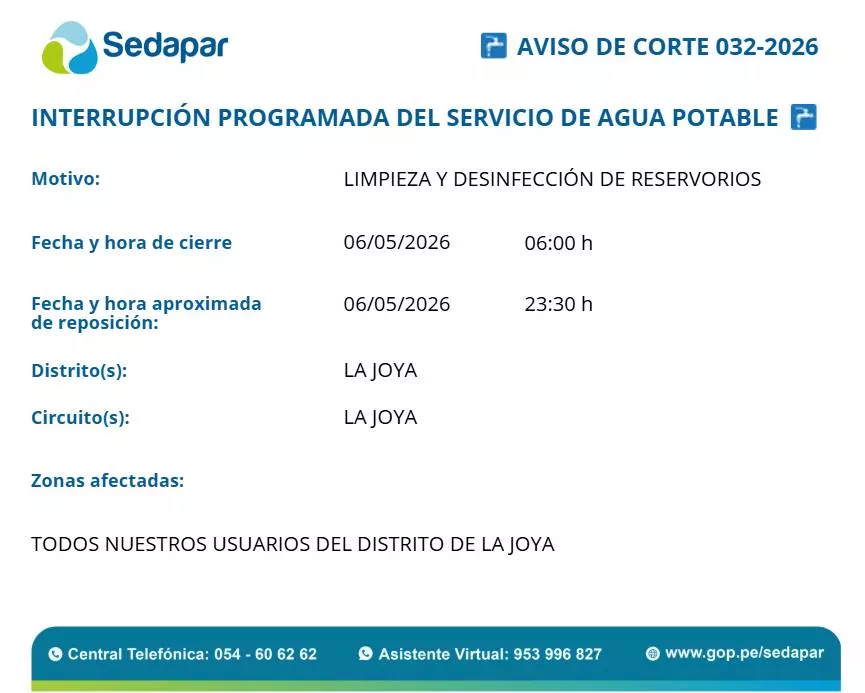 cortes-de-agua-programados-en-arequipa-sedapar-2026-05-06