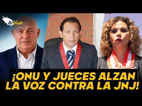Represalia directa en la JNJ: ONU advierte peligro tras castigo a juez que denunció leyes procrimen (VIDEO)