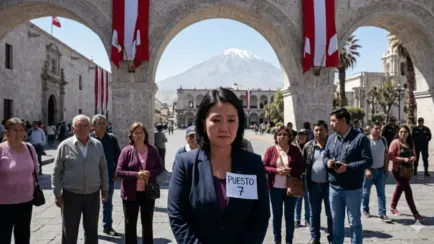 Keiko Fujimori Triste