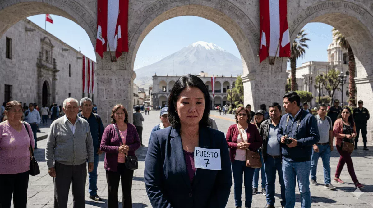 Keiko Fujimori Triste